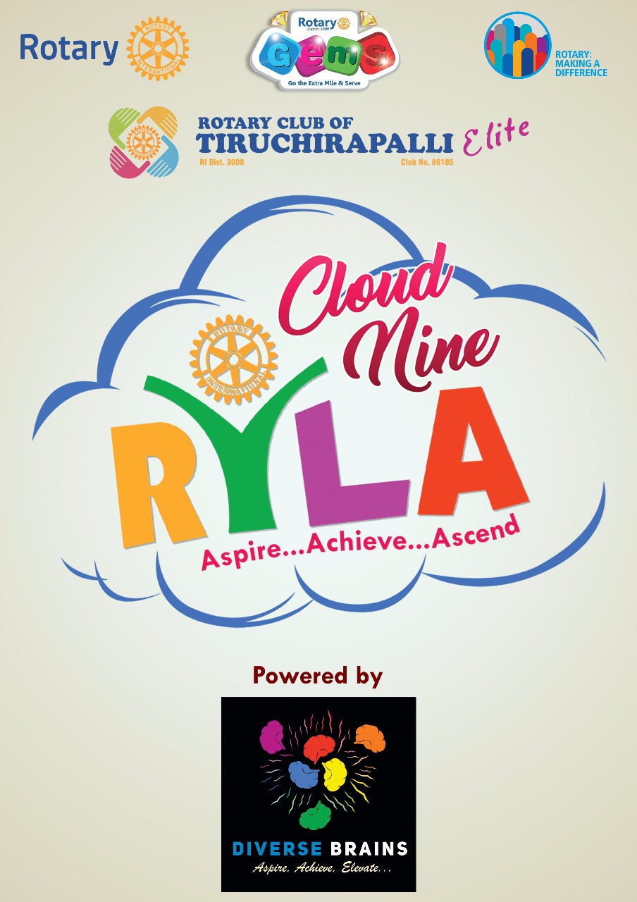 Rotary Club of Tiruchirapalli Elite - RYLA on 01 July 2017 - Powered by Diverse Brains