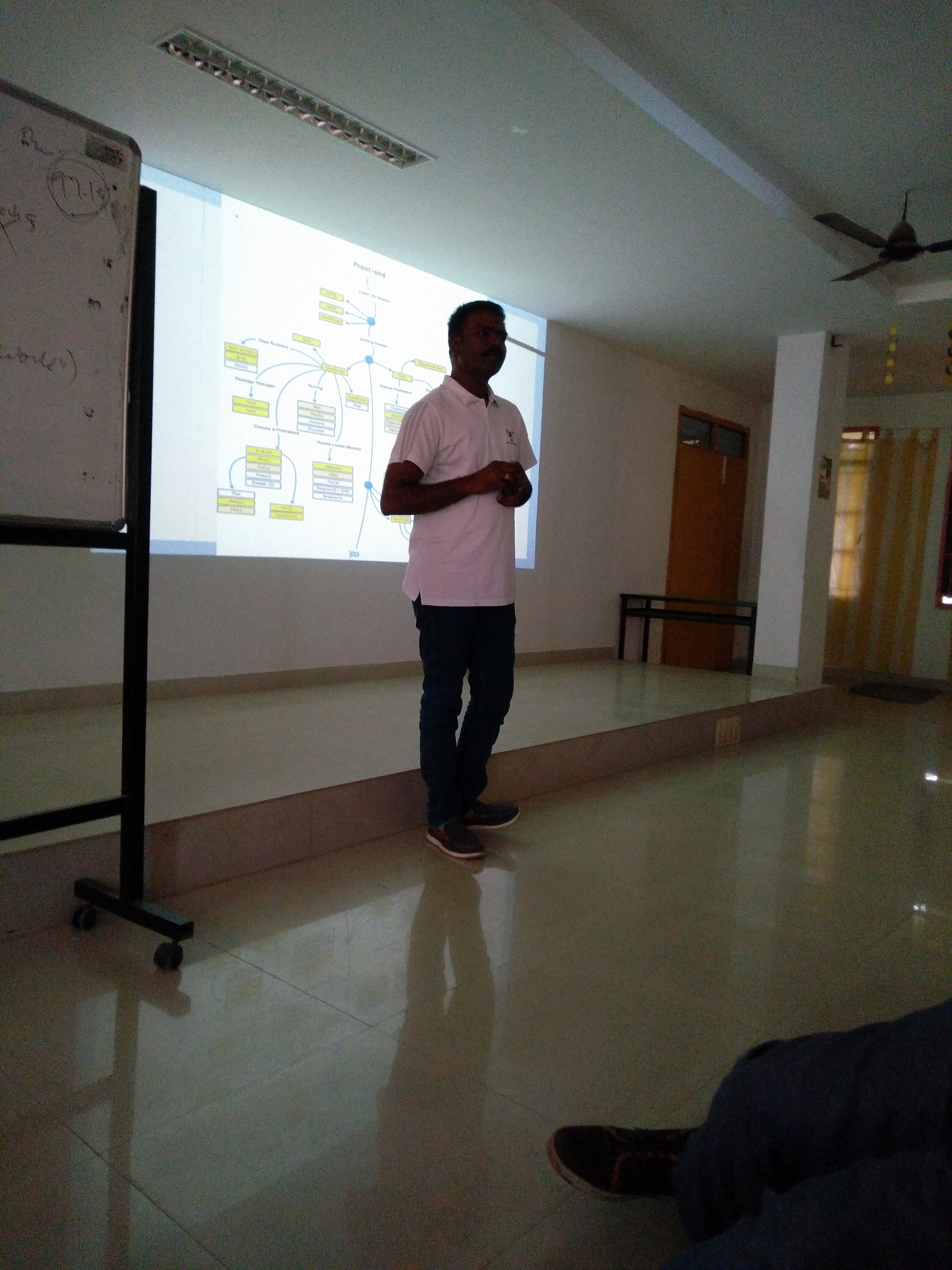 Elevate Excel 2018, Train the Tutors, session by Godwin Stanislaus about Full stack programming