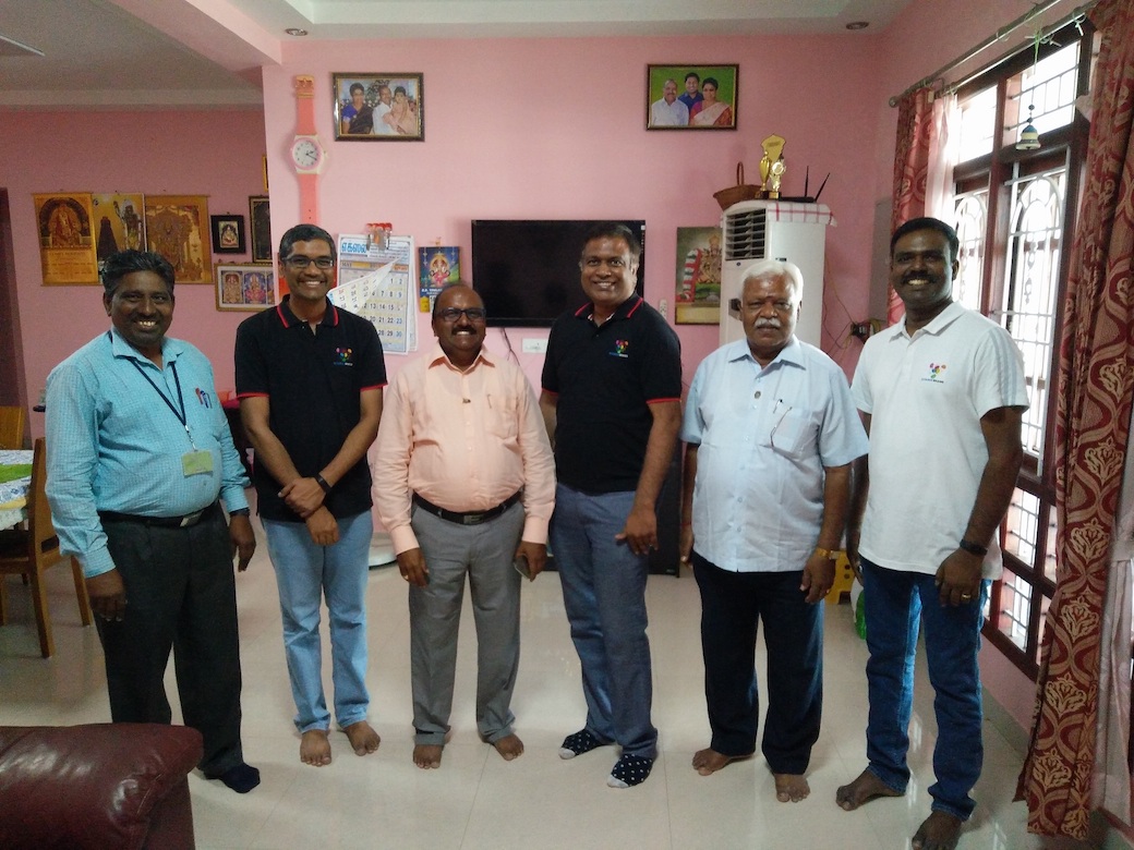 Diverse Brains meet with Excel Founder & Hon. Chairman Rtn. Prof. Dr. A. K. Natesan